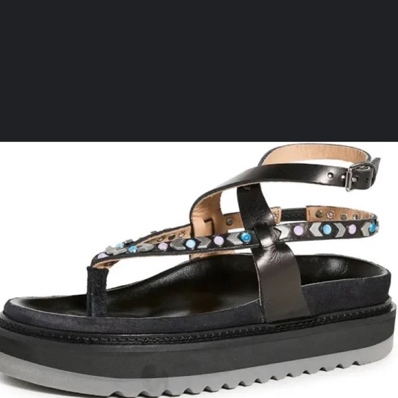 Isabel Marant Elham  Sporty sandals NWOT - Picture 1 of 6